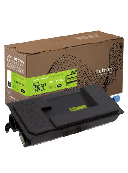 Тонер-картридж сумісний Kyocera Mita TK-3100 Green Label Patron (PN-TK3100GL)