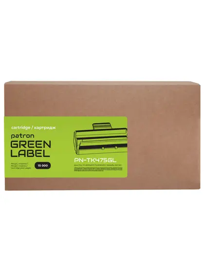 Тонер-картридж сумісний Kyocera Mita TK-475 Green Label Patron (PN-TK475GL)