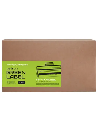Тонер-картридж сумісний Kyocera Mita TK-7105 Green Label Patron (PN-TK7105GL)