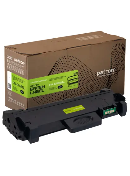 Тонер-картридж сумісний Samsung MLT-D116S Green Label Patron (PN-D116SGL) Тонер-картридж сумісний Samsung MLT-D116S Green Label Patron (PN-D116SGL)