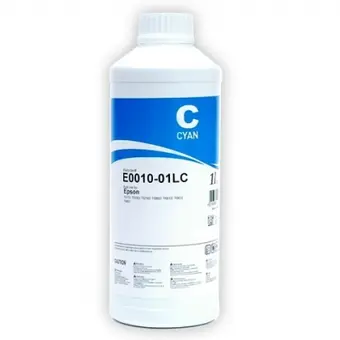 Чорнило InkTec (E0010-01LC) Cyan 1 літр водорозчинні