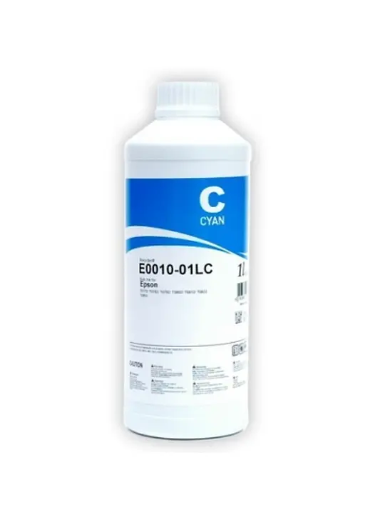 Чорнило InkTec (E0010-01LC) Cyan 1 літр водорозчинні