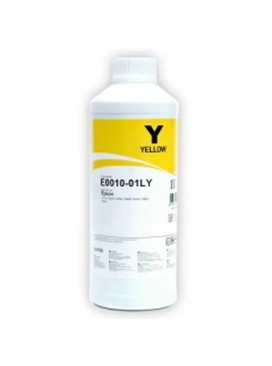 Чорнило InkTec (E0010-01LY) Yellow 1 літр водорозчинні