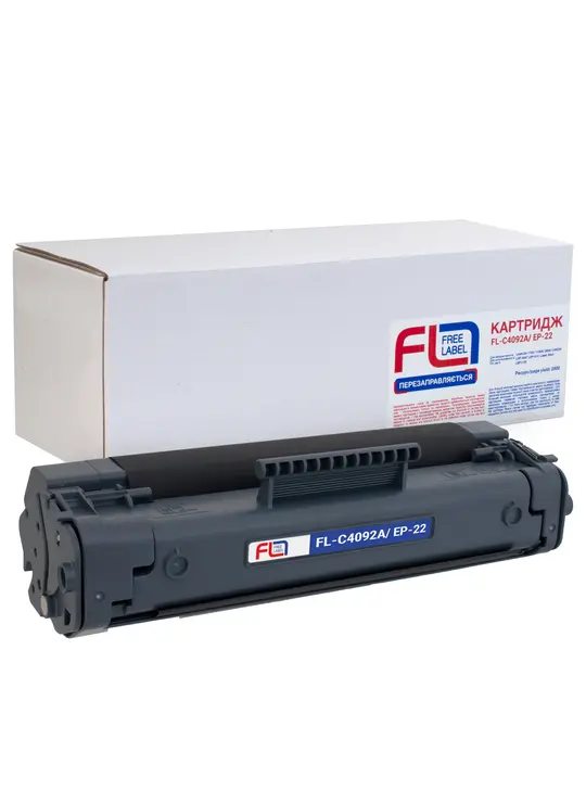Картридж сумісний HP 92A (C4092A)/Canon EP-22 Free Label (FL-C4092A/EP-22)