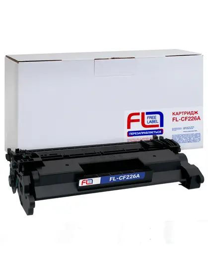 Картридж сумісний HP 26A (CF226A) Free Label (FL-CF226A)