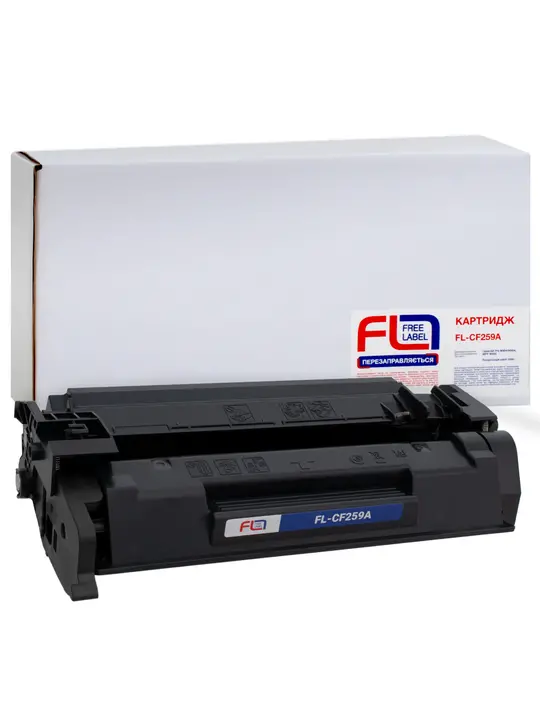 Картридж сумісний HP 59A (CF259A) Free Label (FL-CF259A)