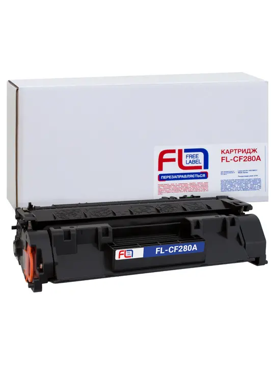 Картридж сумісний HP 80A (CF280A) Free Label (FL-CF280A)
