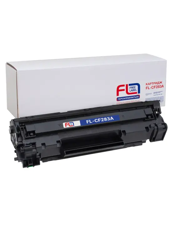Картридж сумісний HP 83A (CF283A) Free Label (FL-CF283A)