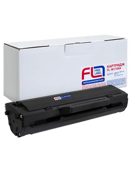Картридж сумісний HP 106A (W1106A) Free Label (FL-W1106A)