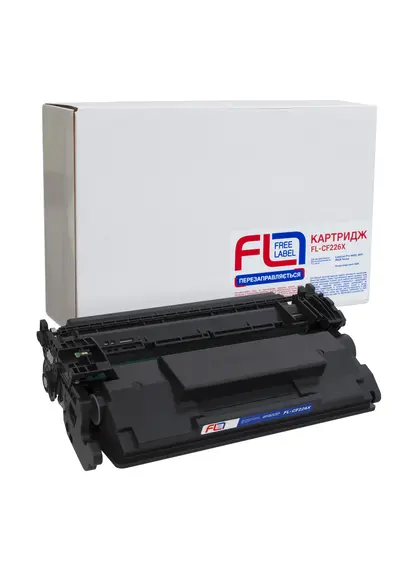 Картридж сумісний HP 26X (CF226X) Free Label (FL-CF226X) Картридж сумісний HP 26X (CF226X) Free Label (FL-CF226X)