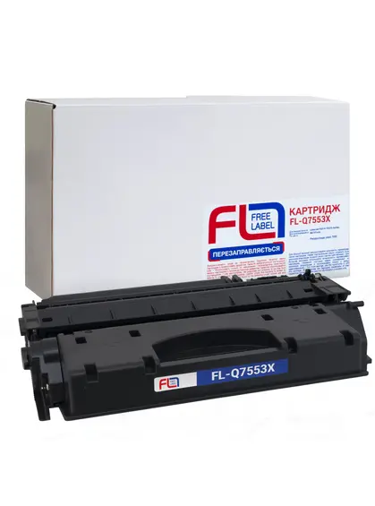 Картридж сумісний HP 53X (Q7553X) Free Label (FL-Q7553X) Картридж сумісний HP 53X (Q7553X) Free Label (FL-Q7553X)