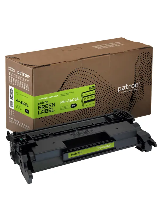 Картридж сумісний HP 26A (CF226A) Green Label Patron (PN-26AGL)