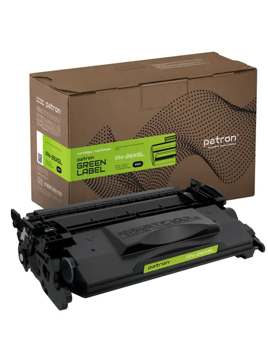 Картридж сумісний HP 26X (CF226X) Green Label Patron (PN-26XGL)