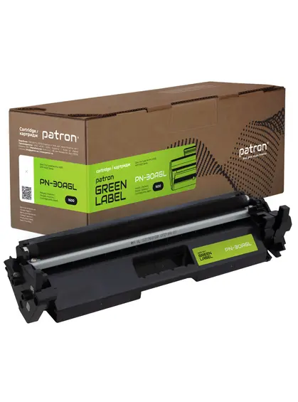 Тонер-картридж сумісний HP 30A (CF230A) Green Label Patron (PN-30AGL)