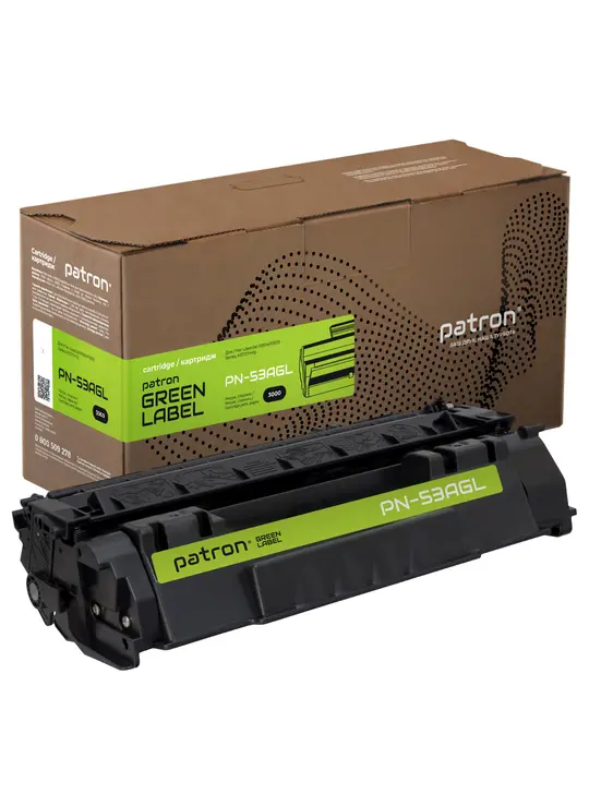 Картридж сумісний HP 53A (Q7553A) Green Label Patron (PN-53AGL)