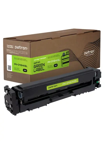 Картридж сумісний Canon 045 H чорний Green Label Patron (PN-045HKGL) Картридж сумісний Canon 045 H чорний Green Label Patron (PN-045HKGL)