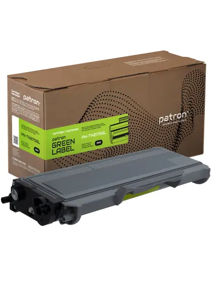 Тонер-картридж сумісний Brother TN-2175 Green Label Patron (PN-TN2175GL)