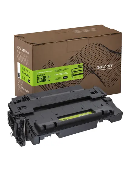 Картридж сумісний HP 55A (CE255A) Green Label Patron (PN-55AGL)