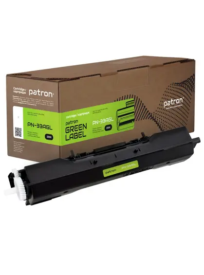 Тонер-картридж сумісний HP 33A (CF233A) Green Label Patron (PN-33AGL)