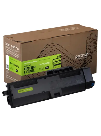 Тонер-картридж сумісний Kyocera Mita TK-1160 Green Label Patron (PN-TK1160GL)