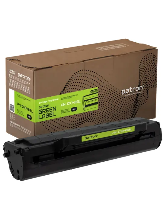 Картридж сумісний Samsung MLT-D1043S (ML-1661) Green Label Patron (PN-D1043GL)