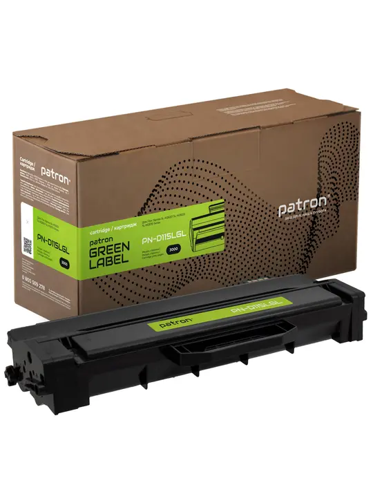 Картридж сумісний Samsung MLT-D115L Green Label Patron (PN-D115LGL)