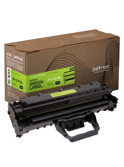 Картридж сумісний Samsung MLT-D117S (SCX-4650) Green Label Patron (PN-D117GL) Картридж сумісний Samsung MLT-D117S (SCX-4650) Green Label Patron (PN-D117GL)