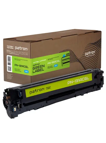 Картридж сумісний HP 131A (CF211A) Green Label, блакитний Patron (PN-131AСGL) Картридж сумісний HP 131A (CF211A) Green Label, блакитний Patron (PN-131AСGL)
