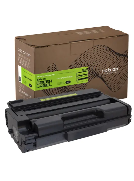 Картридж сумісний Ricoh SP 3400HE Green Label Patron (PN-SP3400HEGL)