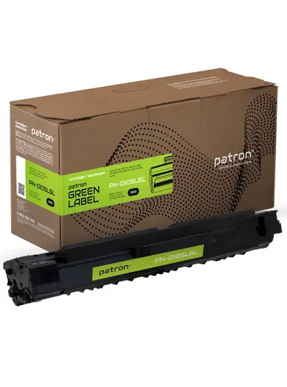 Картридж сумісний Samsung MLT-D105L (ML-1910) Green Label Patron (PN-D105LGL) Картридж сумісний Samsung MLT-D105L (ML-1910) Green Label Patron (PN-D105LGL)