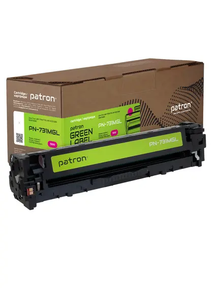 Картридж сумісний Canon 731 Green Label, пурпуровий Patron (PN-731MGL)