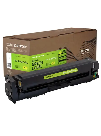 Картридж сумісний HP 216A (W2412A) Green Label, жовтий Patron (PN-216AYGL) Картридж сумісний HP 216A (W2412A) Green Label, жовтий Patron (PN-216AYGL)