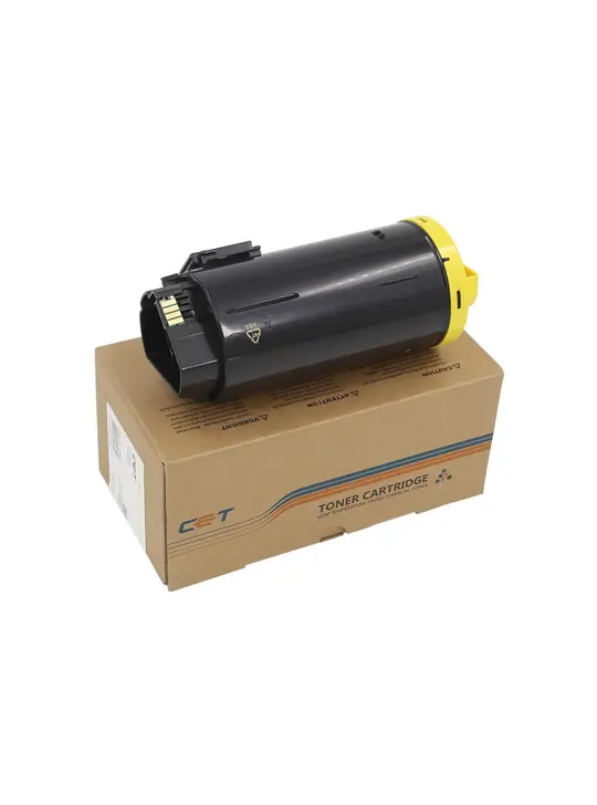 Тонер-картридж хімічний сумісний Ricoh IM C530FB, 418243, 213г, 18K, жовтий CET (CET141974)